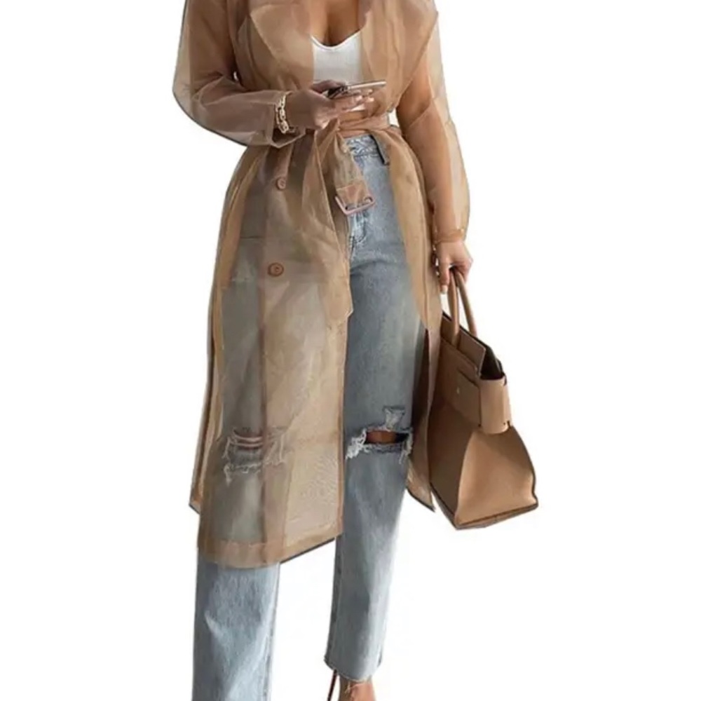 BRAND NEW SHEER BLAZER - Picture 2 of 4